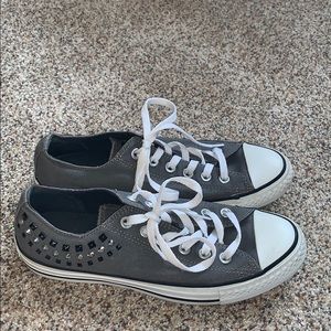 spiked converse shoes